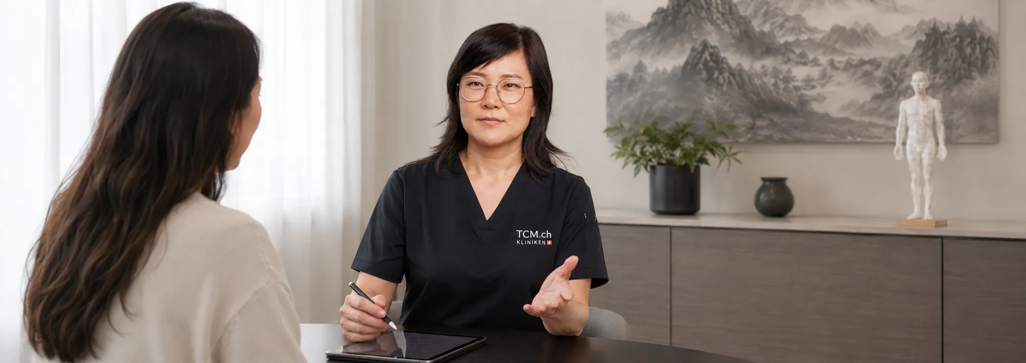 Persönliches Erstgespräch in einer TCM.ch-Klinik