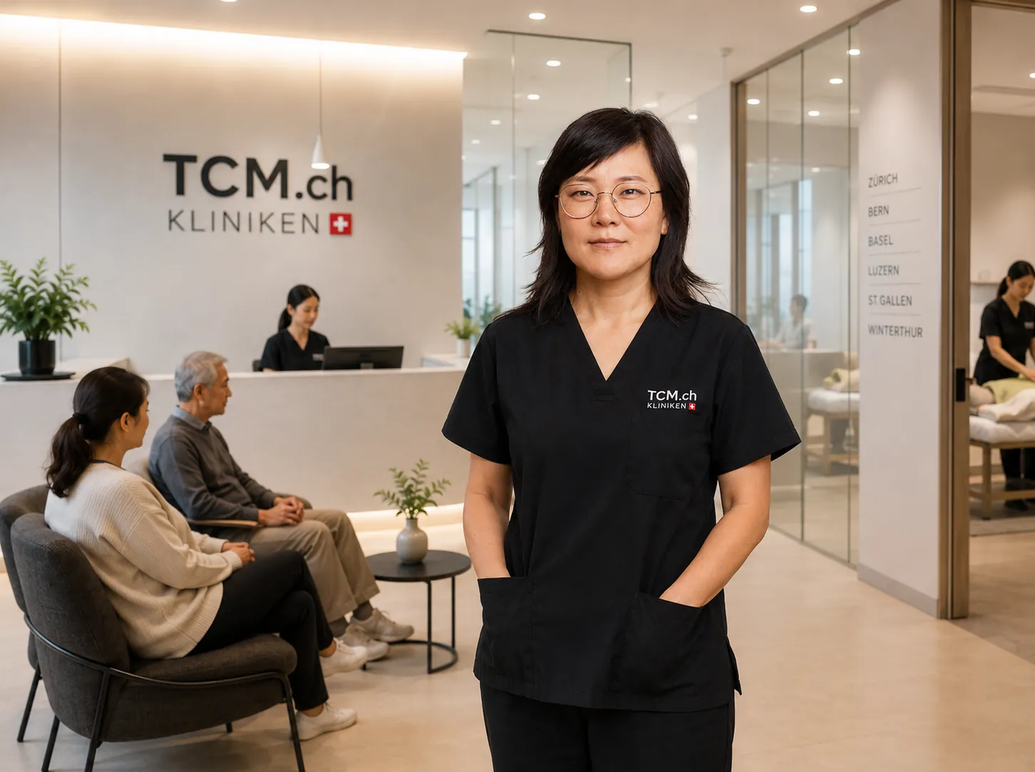 TCM.ch Standorte in der Deutschschweiz